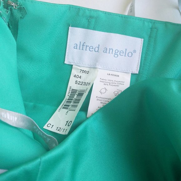 Alfred Angelo Dress Green 10 - Picture 6 of 10